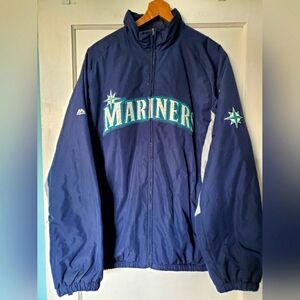 ⚾️Vintage Baseball Seattle Mariners Fleece Lined Jacket⚾️